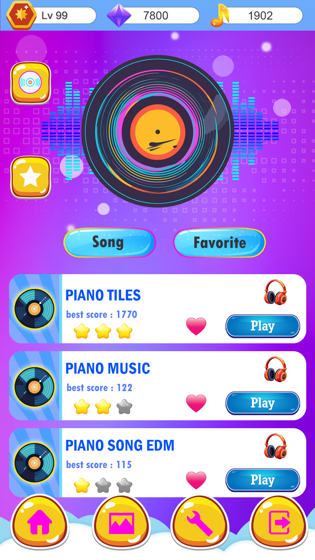 اسکرین شات 1 بازی Billie Eilish Piano Tiles Game