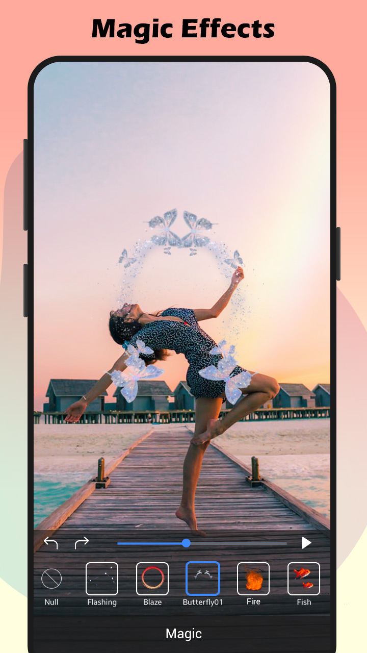 اسکرین شات 3 برنامه Pic Motion: Make Photos Lively