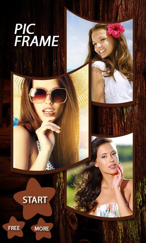 اسکرین شات 1 برنامه Pic Frame - Grid Collage Maker