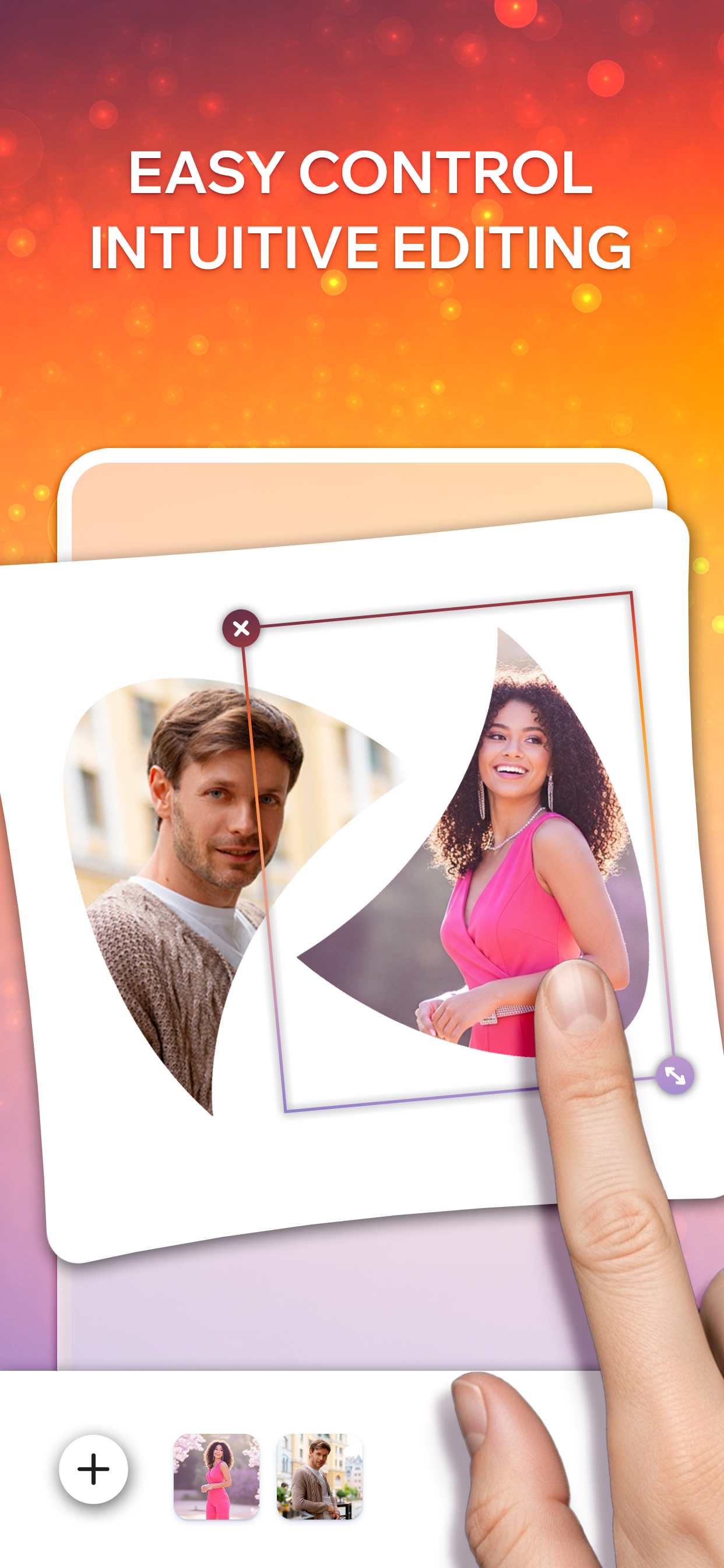 اسکرین شات 2 برنامه Pic Frame - Grid Collage Maker