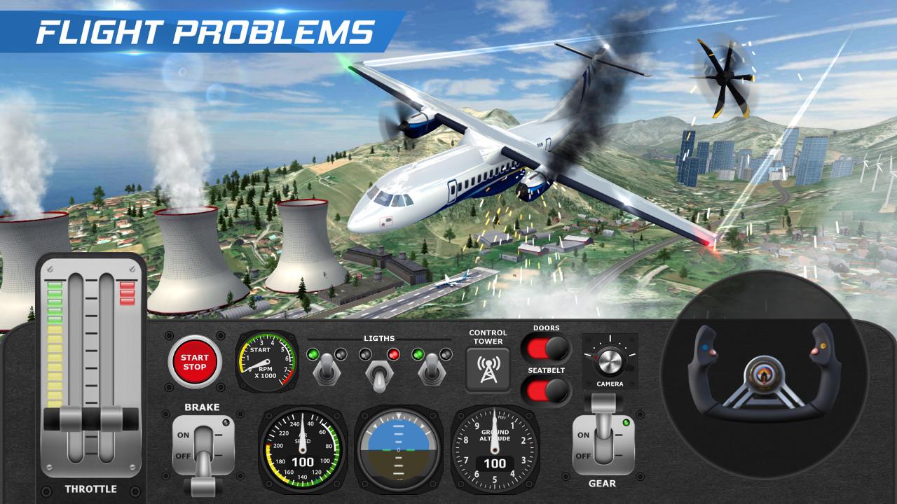 اسکرین شات 4 بازی Airplane Flight Pilot