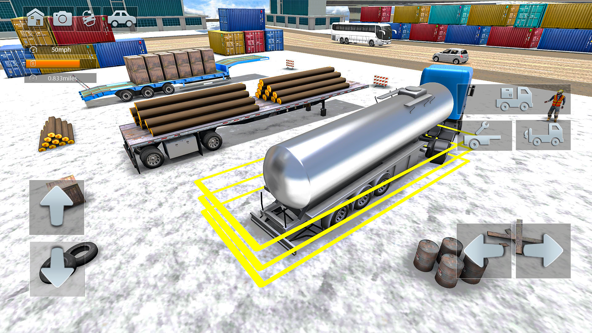 اسکرین شات 3 بازی Euro Truck Driving Simulator
