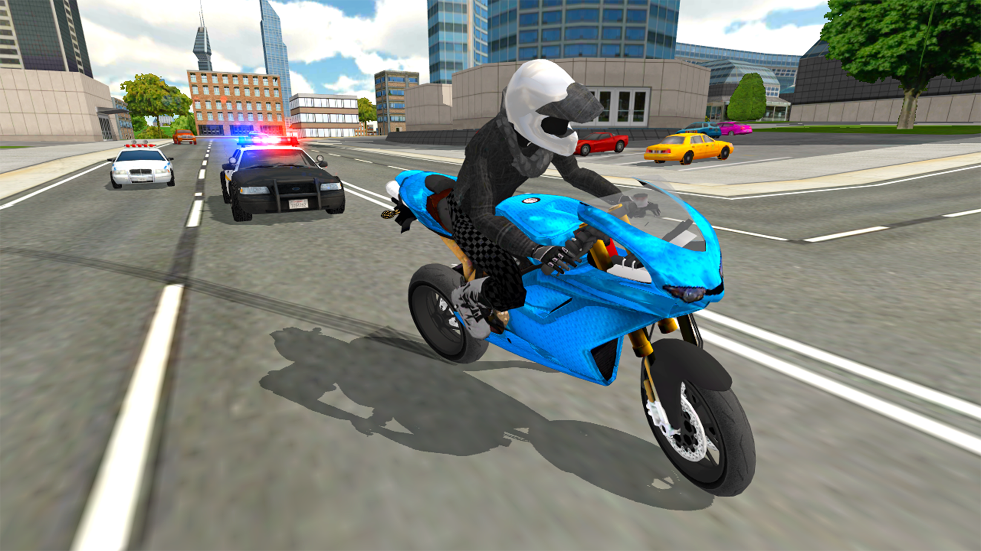 اسکرین شات 3 بازی Extreme Bike Driving 3D