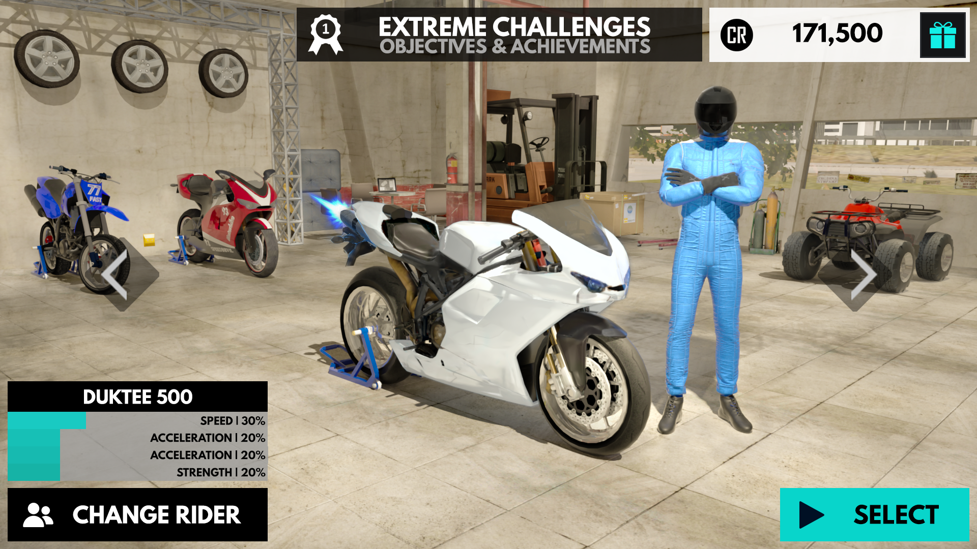 اسکرین شات 6 بازی Extreme Bike Driving 3D