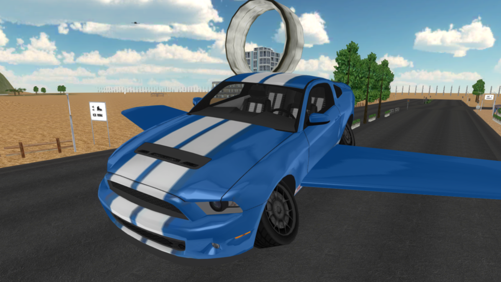 اسکرین شات 5 بازی Flying Car Driving Simulator