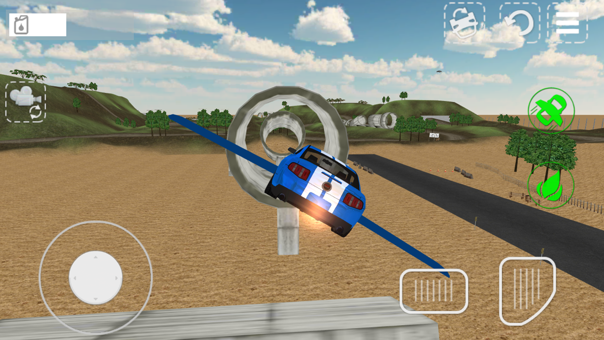 اسکرین شات 2 بازی Flying Car Driving Simulator