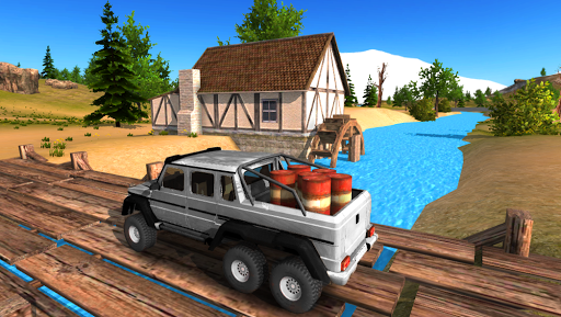 اسکرین شات 1 بازی 6x6 Offroad Truck Driving Simulator