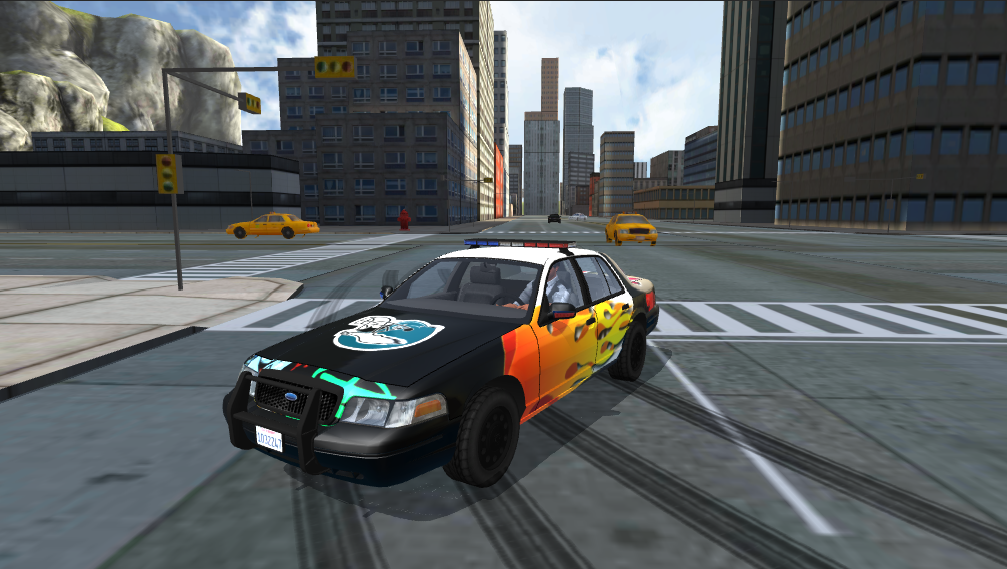 اسکرین شات 8 بازی Police Car Drift Simulator