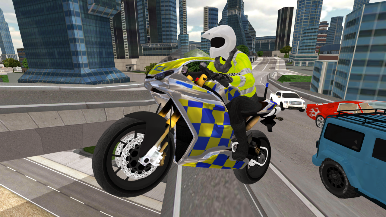 اسکرین شات 1 بازی Police Motorbike Simulator 3D