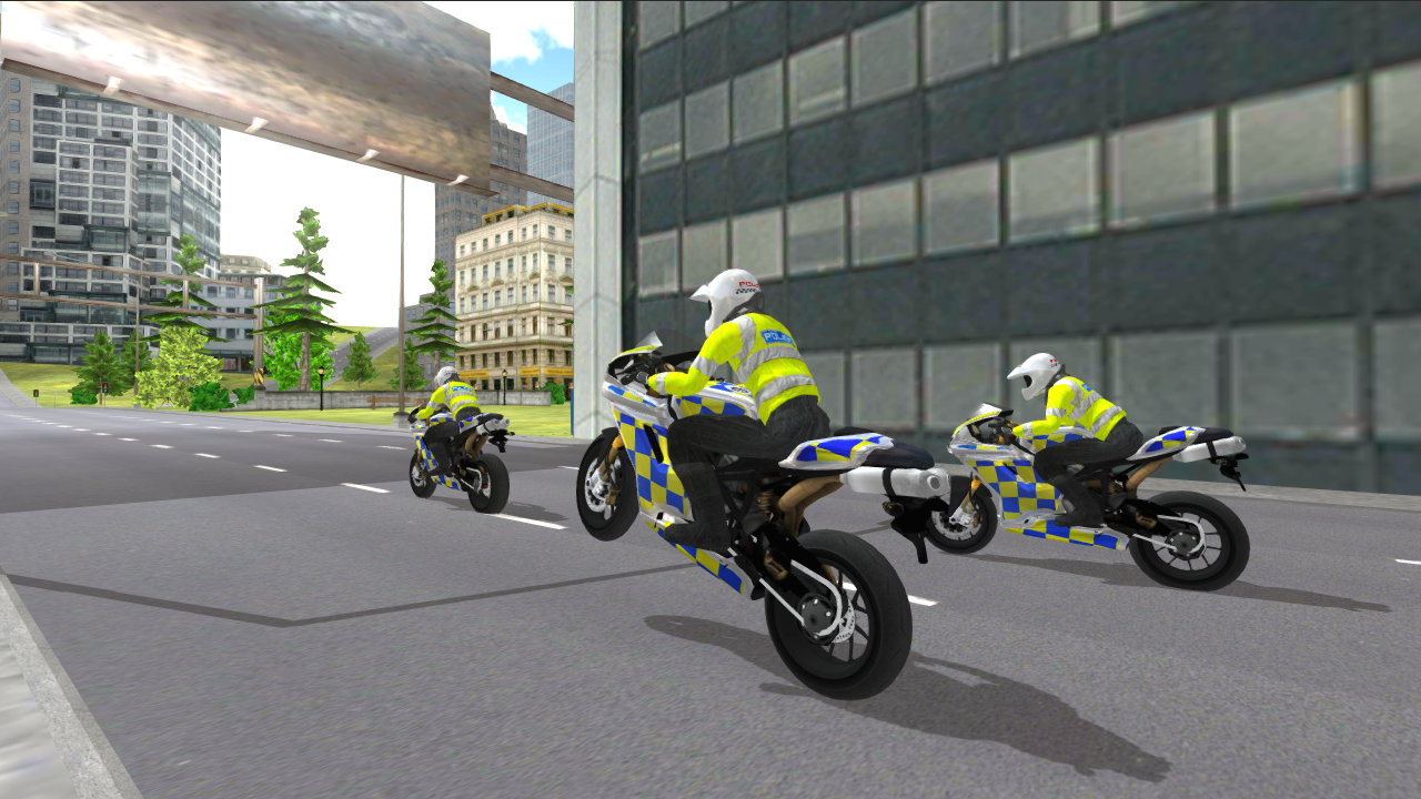 اسکرین شات 2 بازی Police Motorbike Simulator 3D