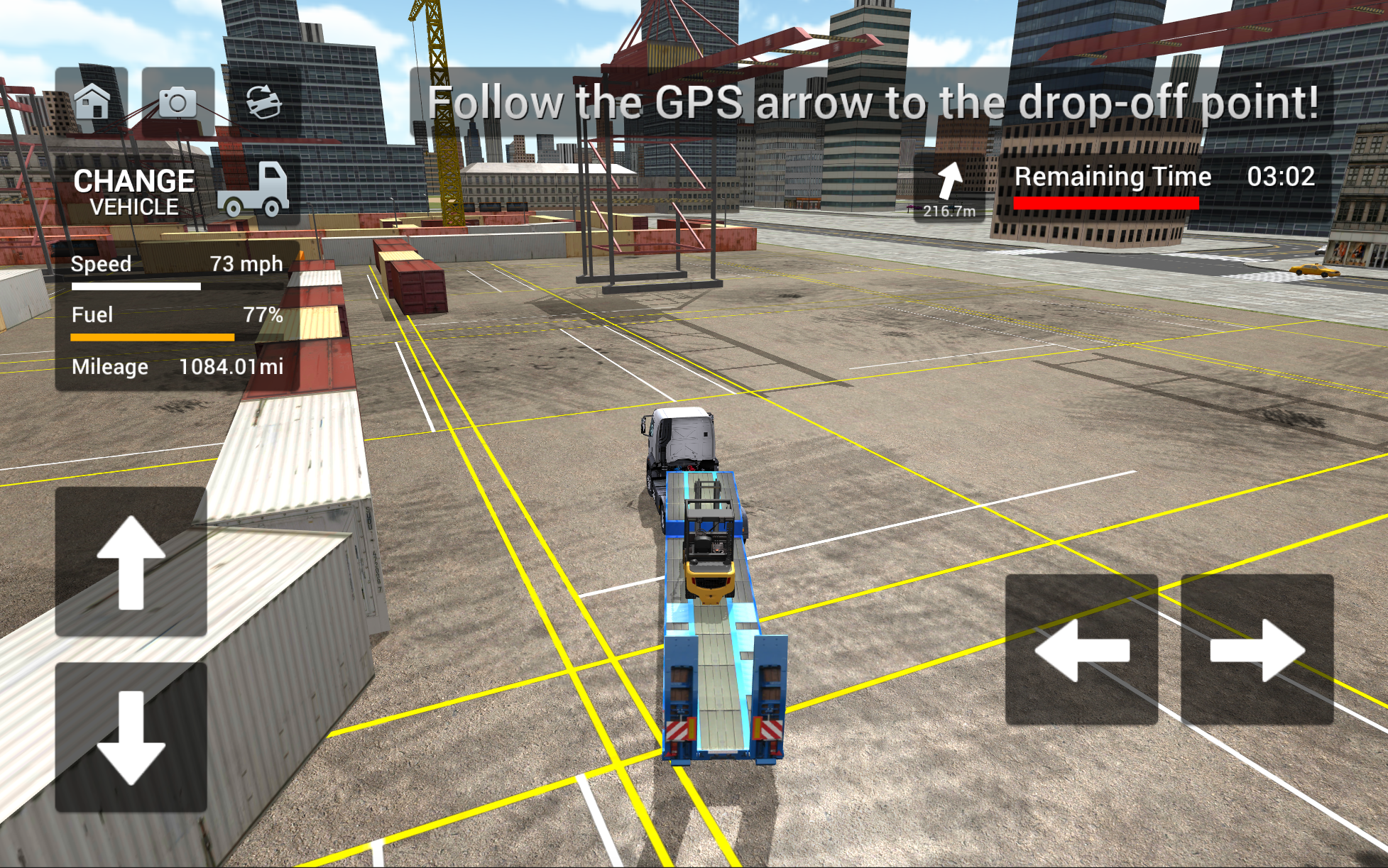 اسکرین شات 4 بازی Euro Truck - Trailer Driving