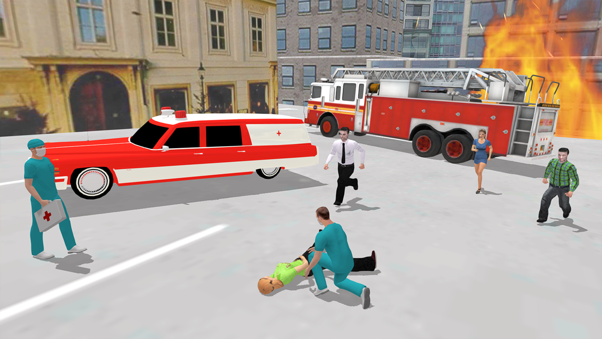 اسکرین شات 7 بازی Ambulance Simulator Car Driver
