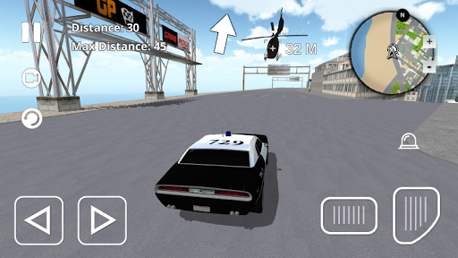اسکرین شات 5 بازی Police Car City Driving
