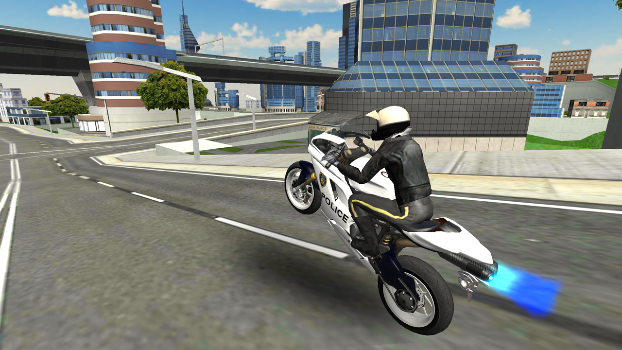 اسکرین شات 6 بازی Police Bike City Simulator