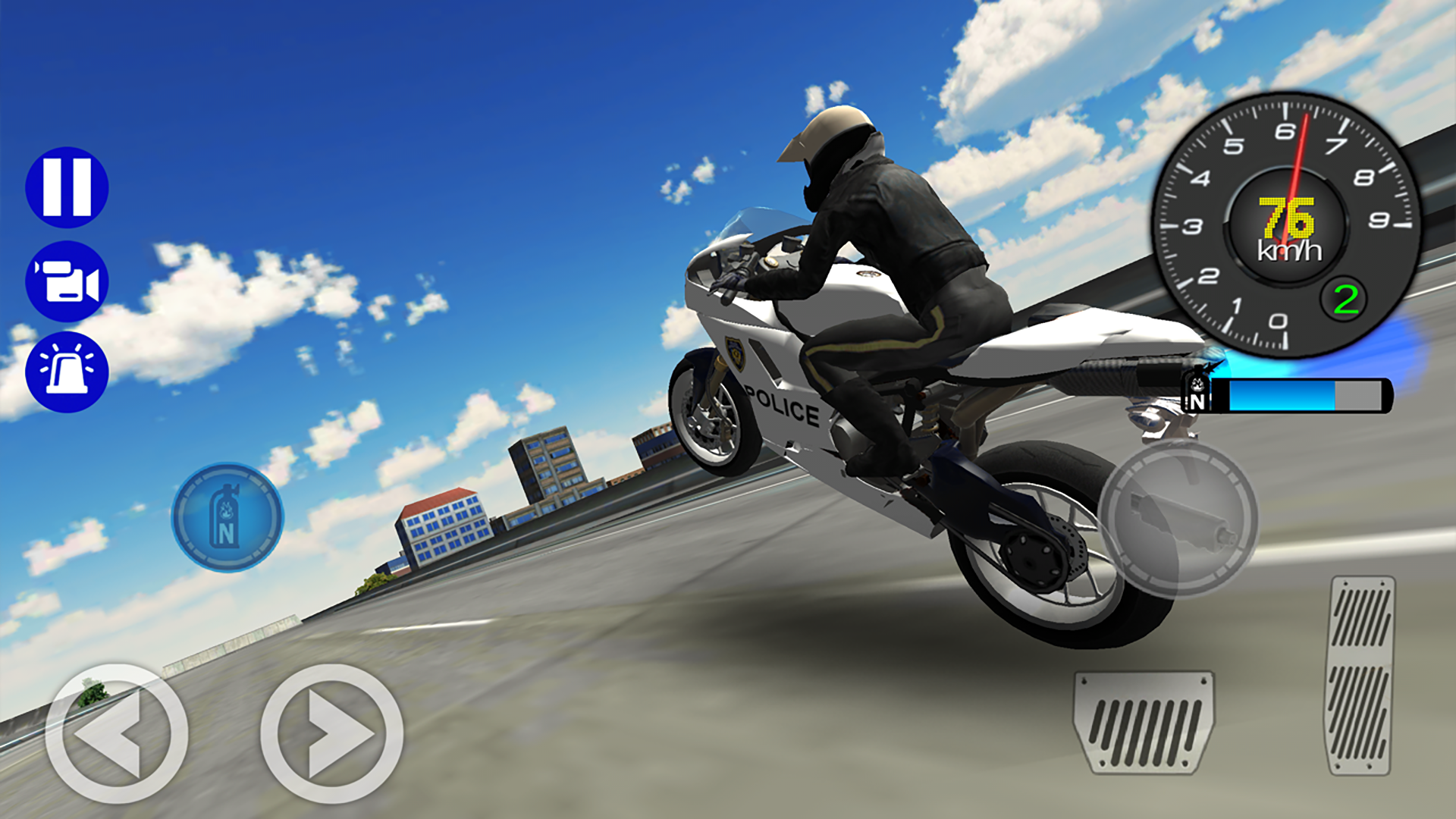 اسکرین شات 2 بازی Police Bike City Simulator