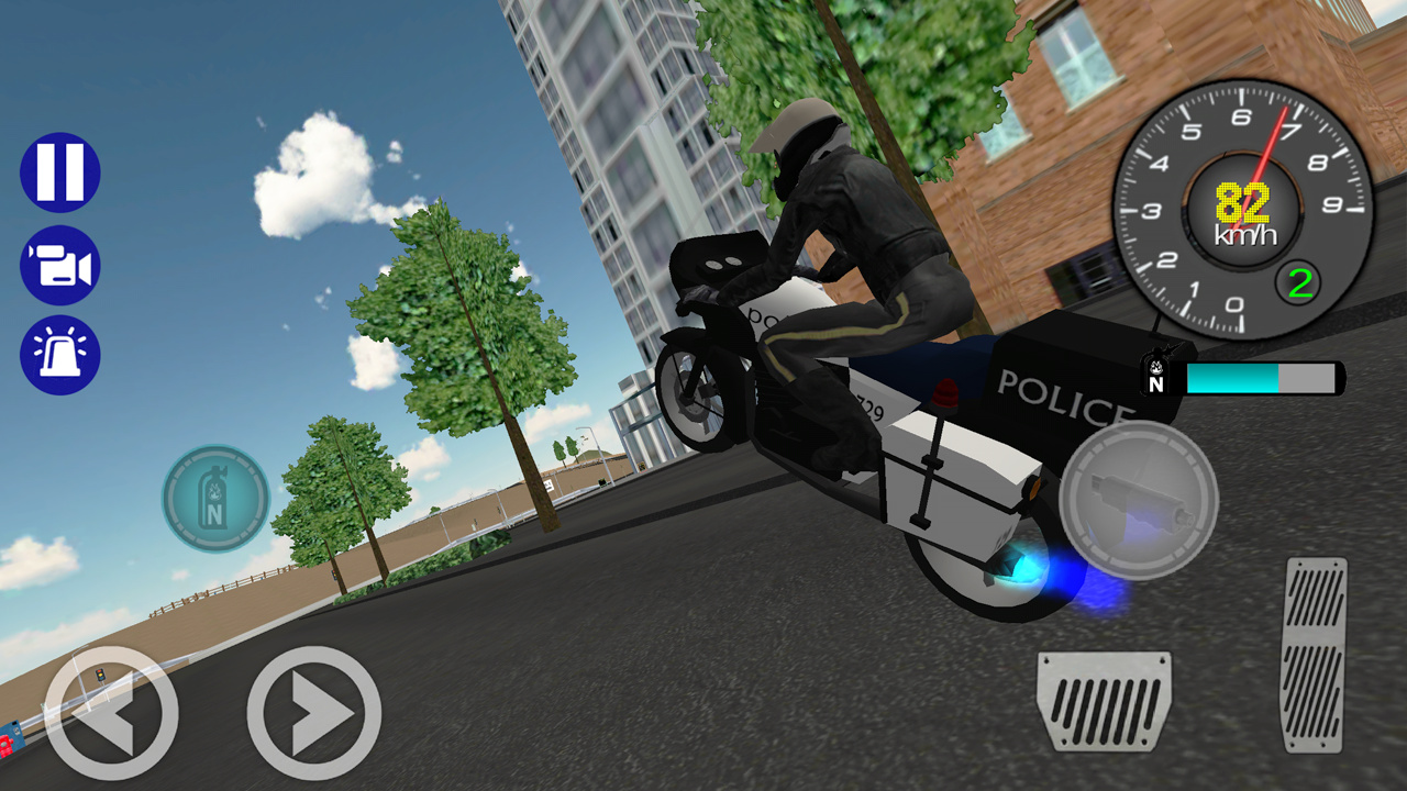 اسکرین شات 4 بازی Police Motorbike Road Rider