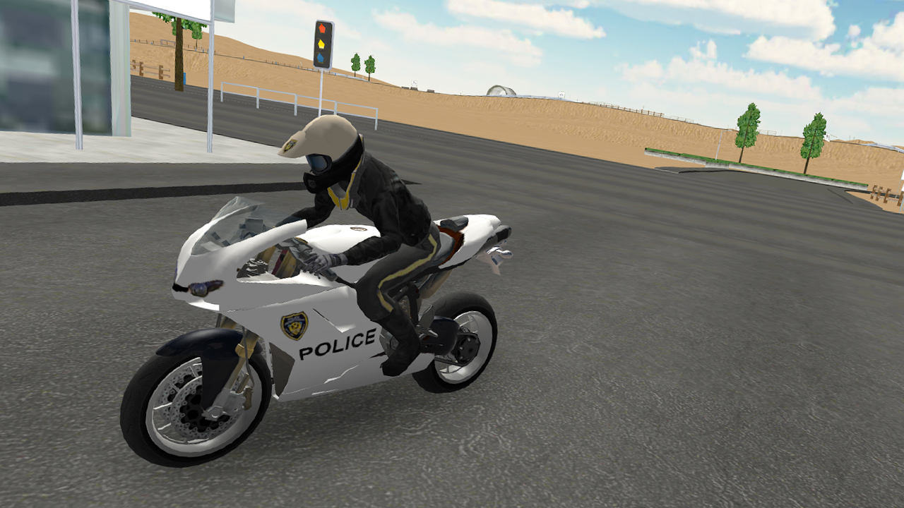 اسکرین شات 5 بازی Police Motorbike Road Rider