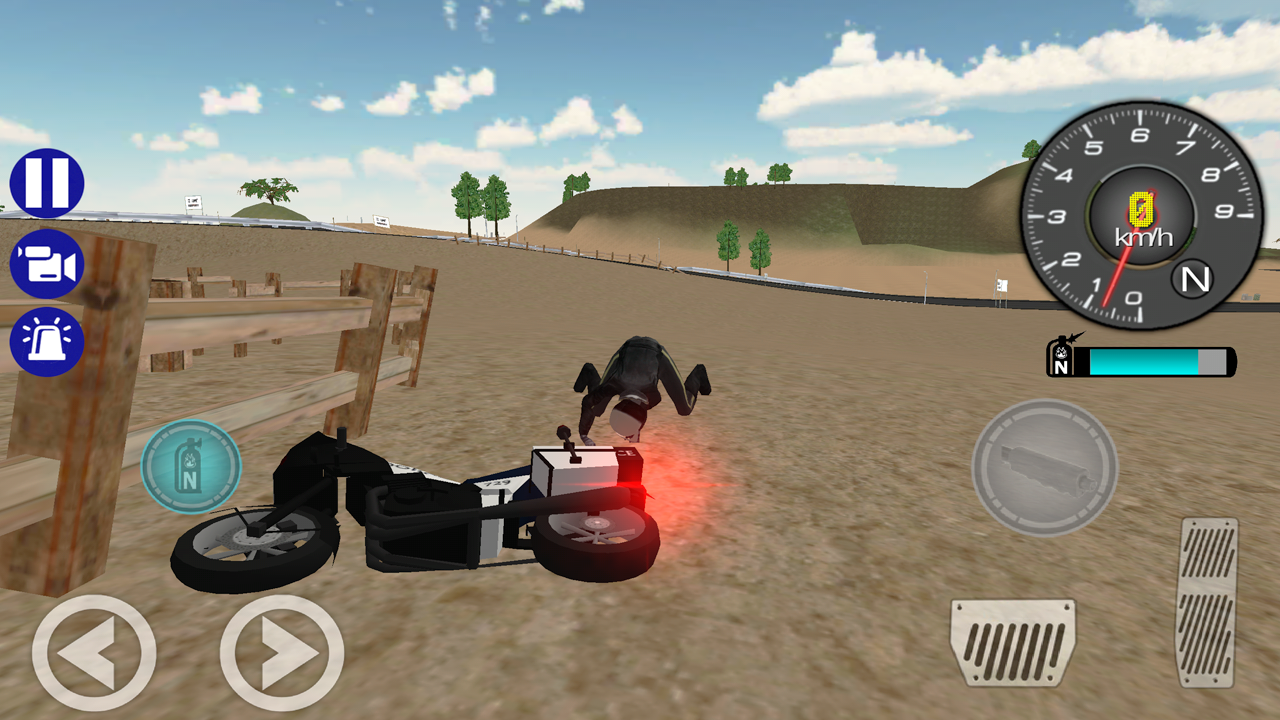 اسکرین شات 6 بازی Police Motorbike Road Rider