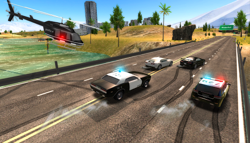 اسکرین شات 4 بازی Crime City Police Car Driver