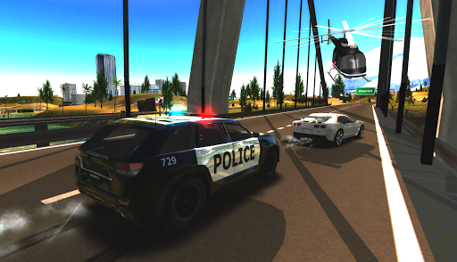 اسکرین شات 3 بازی Crime City Police Car Driver
