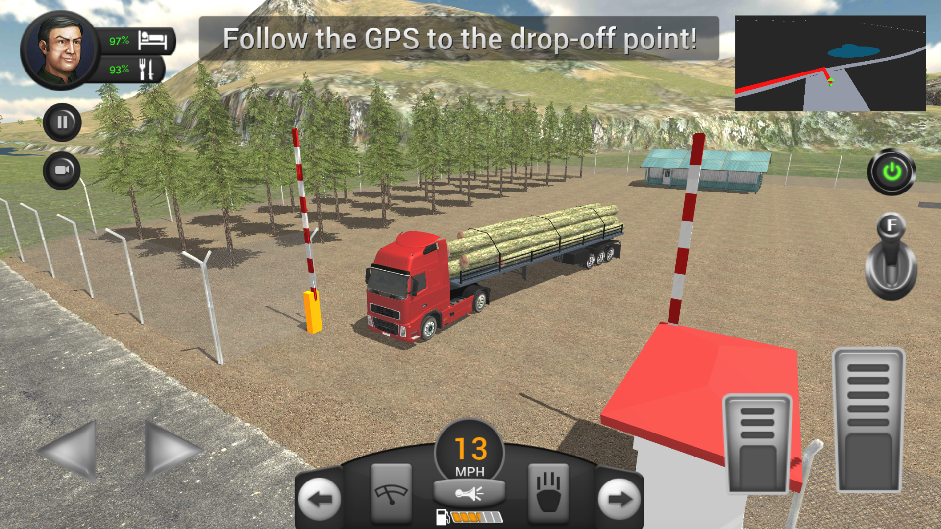 اسکرین شات 4 بازی Real Truck Driving Simulator