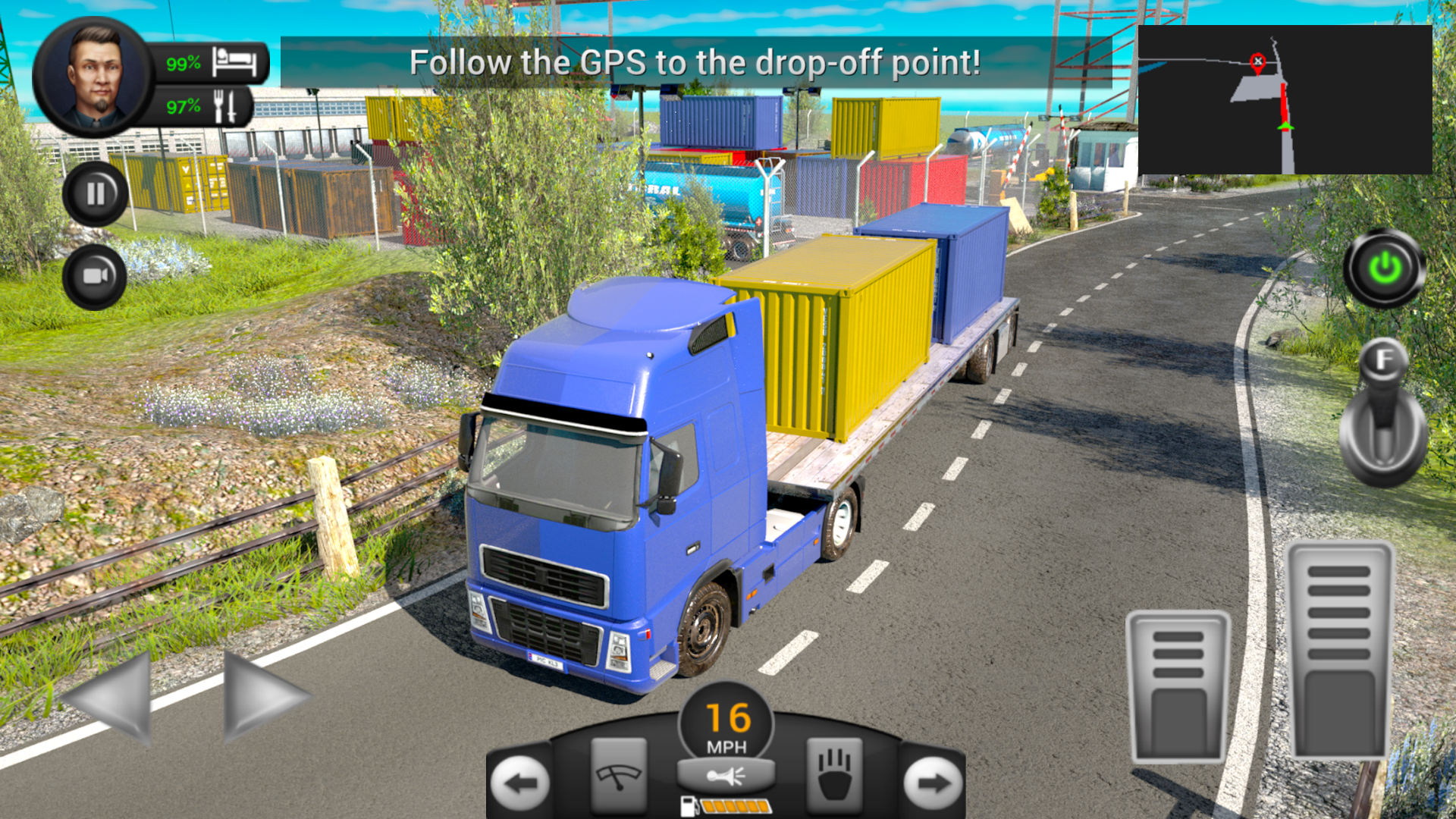 اسکرین شات 6 بازی Real Truck Driving Simulator