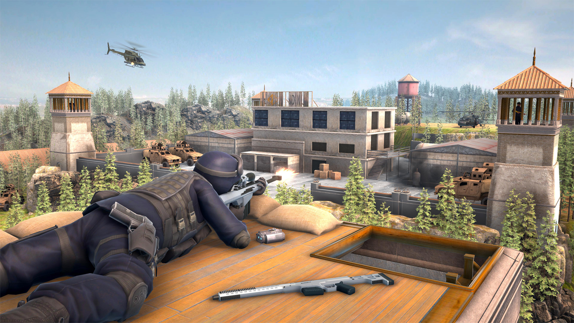اسکرین شات 1 بازی Sniper Shooter - Shooting Game