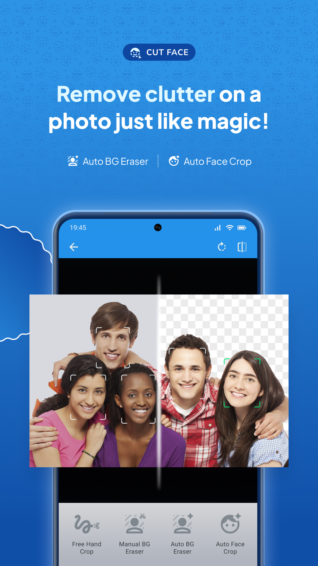 اسکرین شات 2 برنامه Cupace - Cut Paste Face Photo