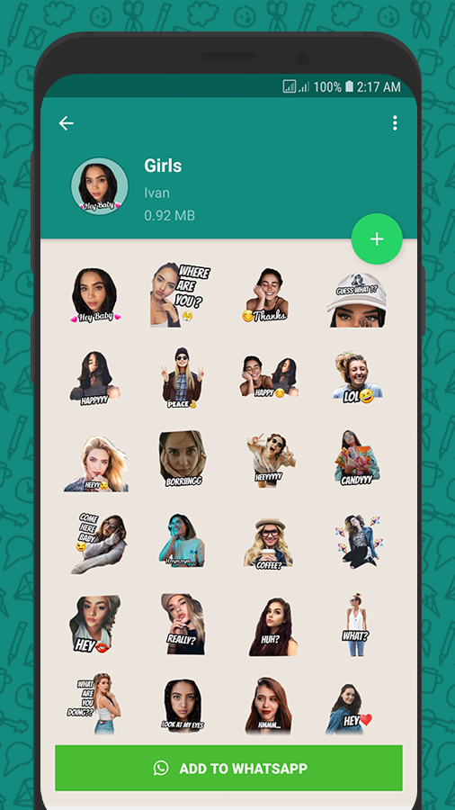 اسکرین شات 7 برنامه wemoji ((ساخت استیکر واتساپ حرفه ای)