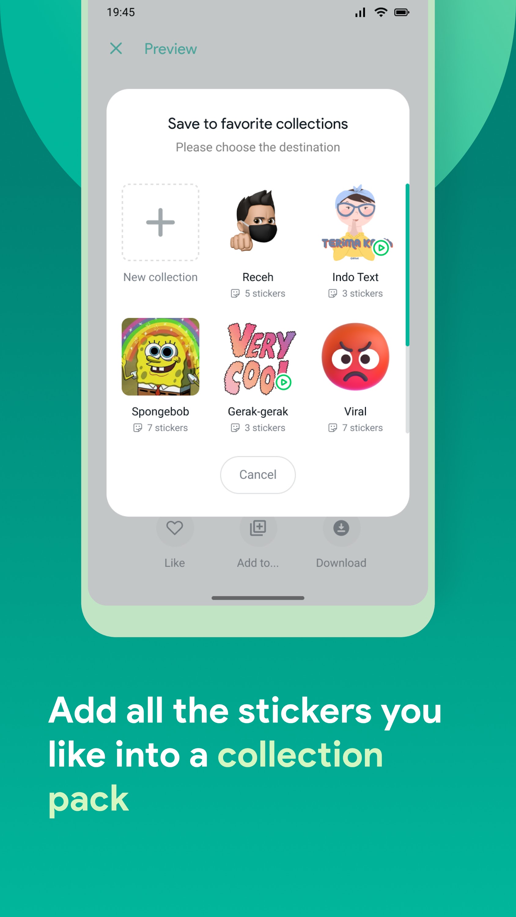 اسکرین شات 7 برنامه Wemoji - Sticker Maker