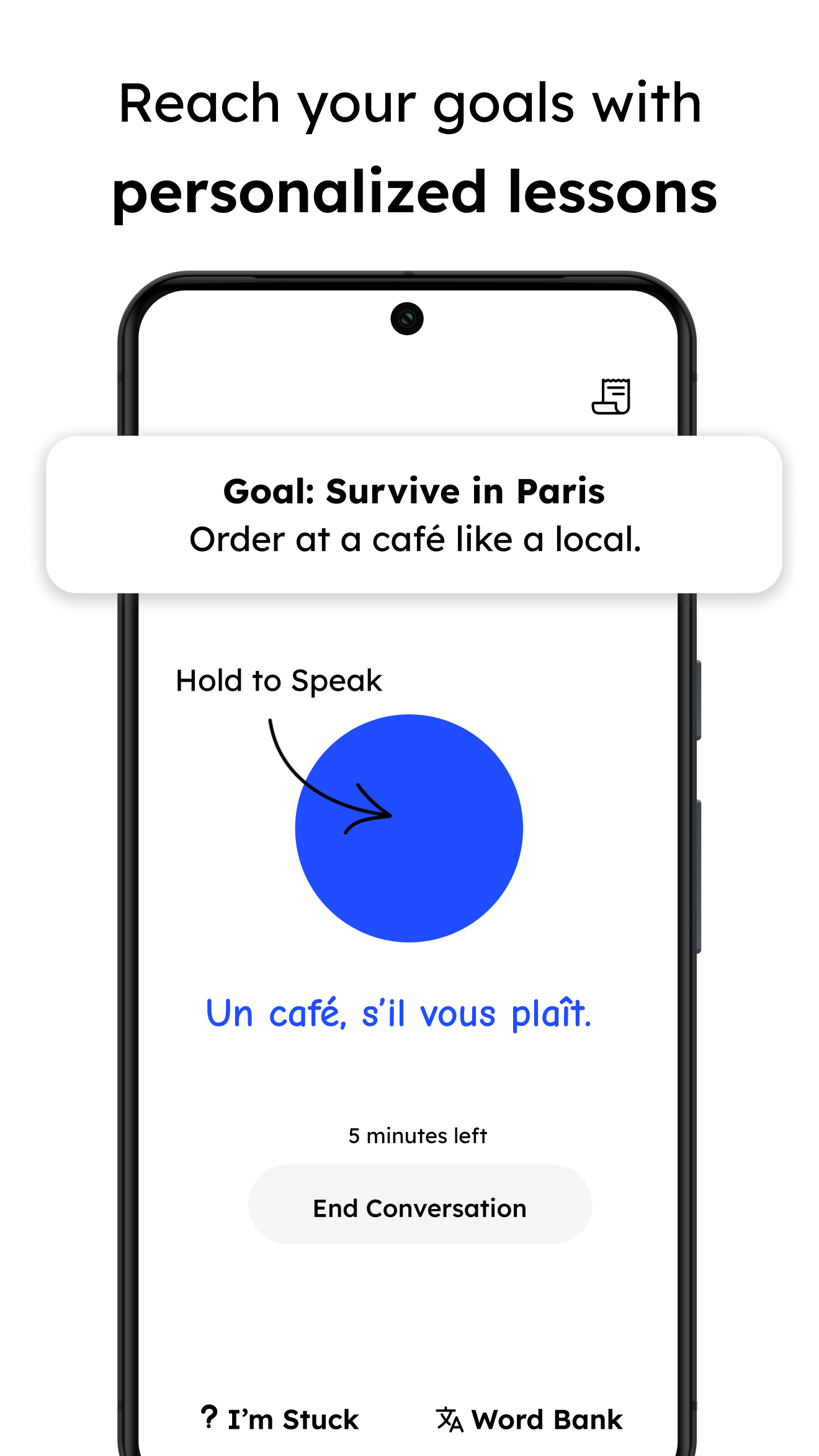 اسکرین شات 3 برنامه Language Learning: Pingo AI