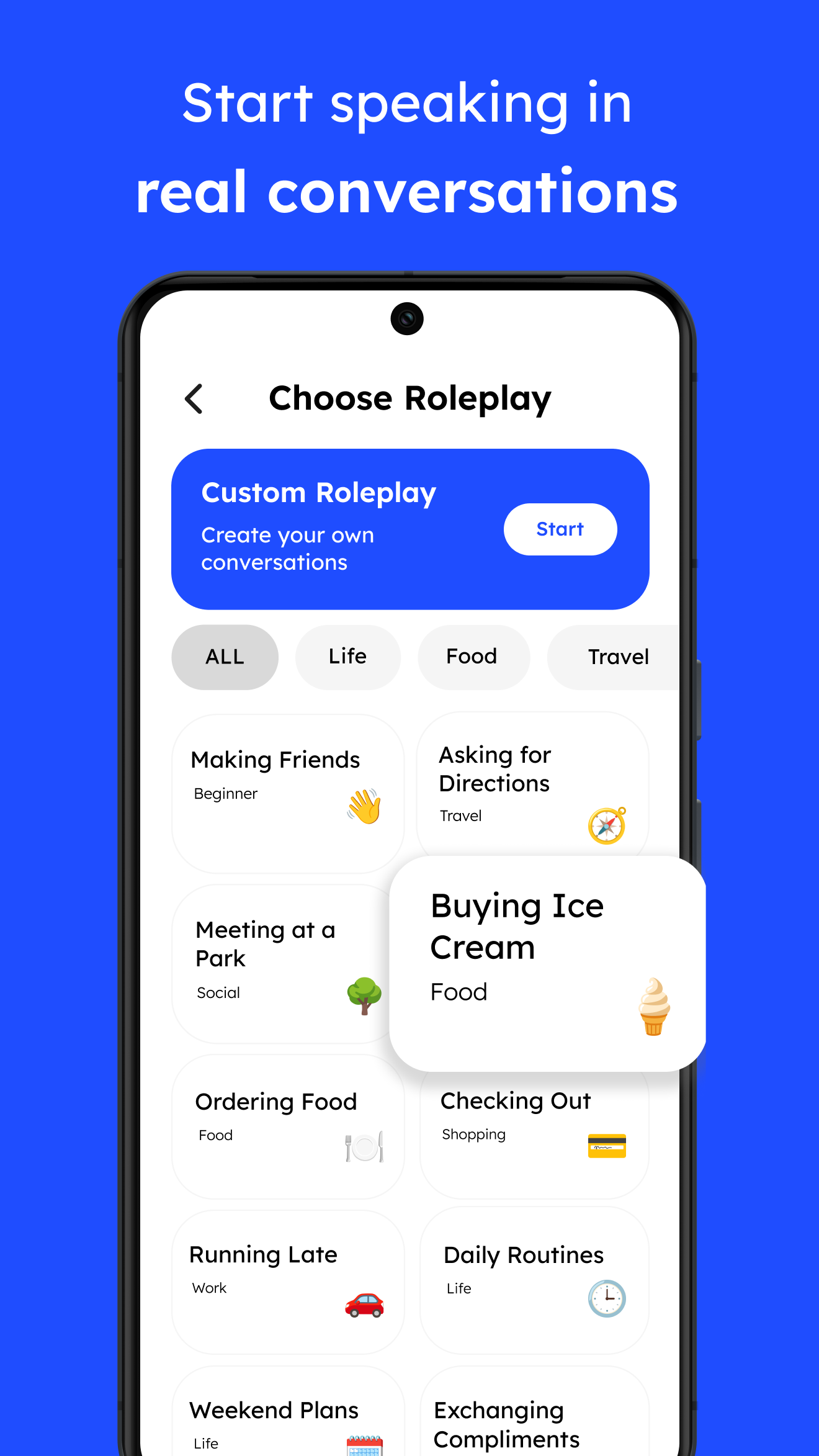 اسکرین شات 2 برنامه Language Learning: Pingo AI