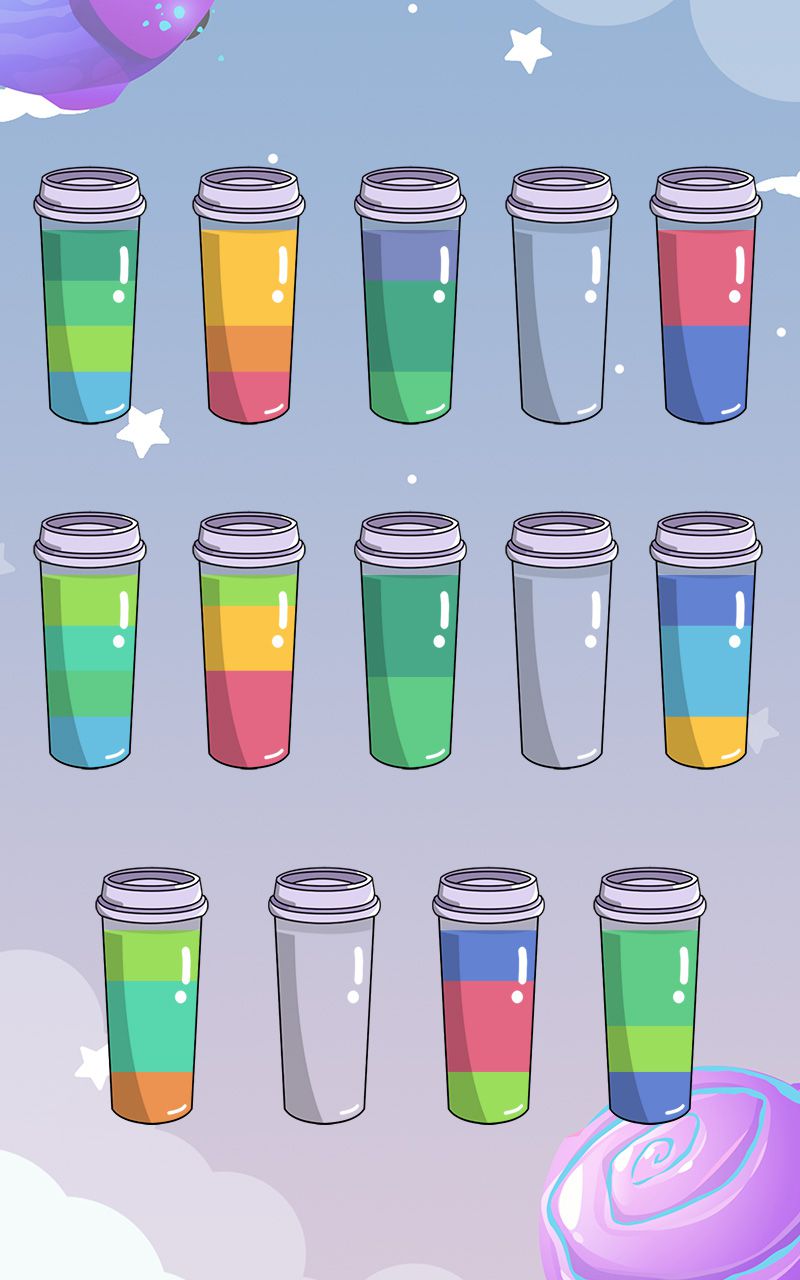 اسکرین شات 4 بازی Liquid Sort Puzzle - Color Sort Puzzle