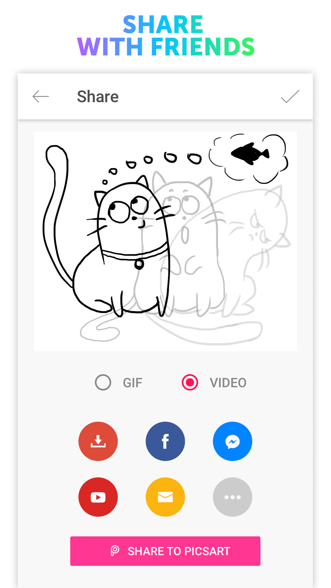 اسکرین شات 4 برنامه Picsart Animator: GIF & Video