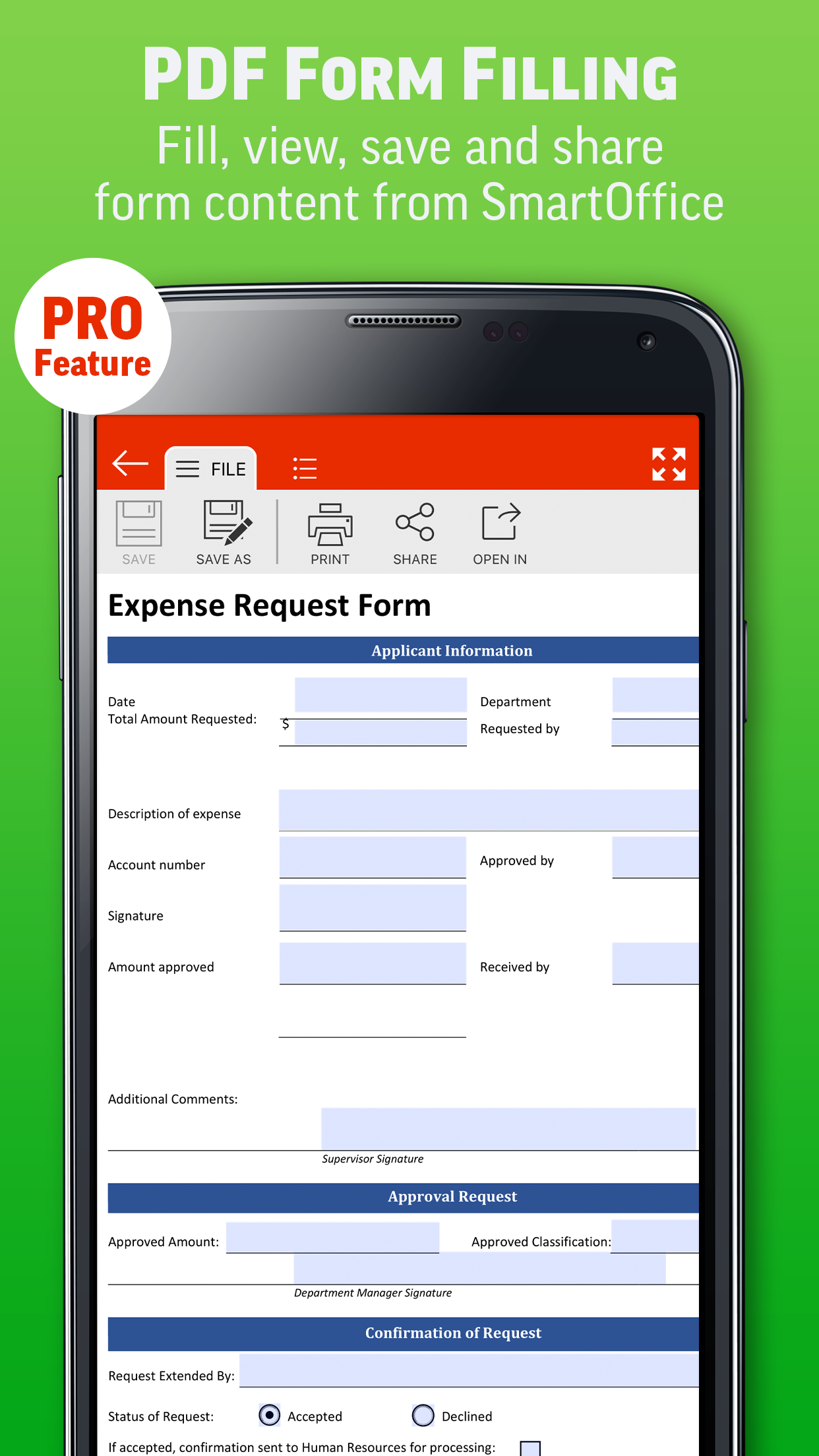 اسکرین شات 7 برنامه SmartOffice - Doc & PDF Editor
