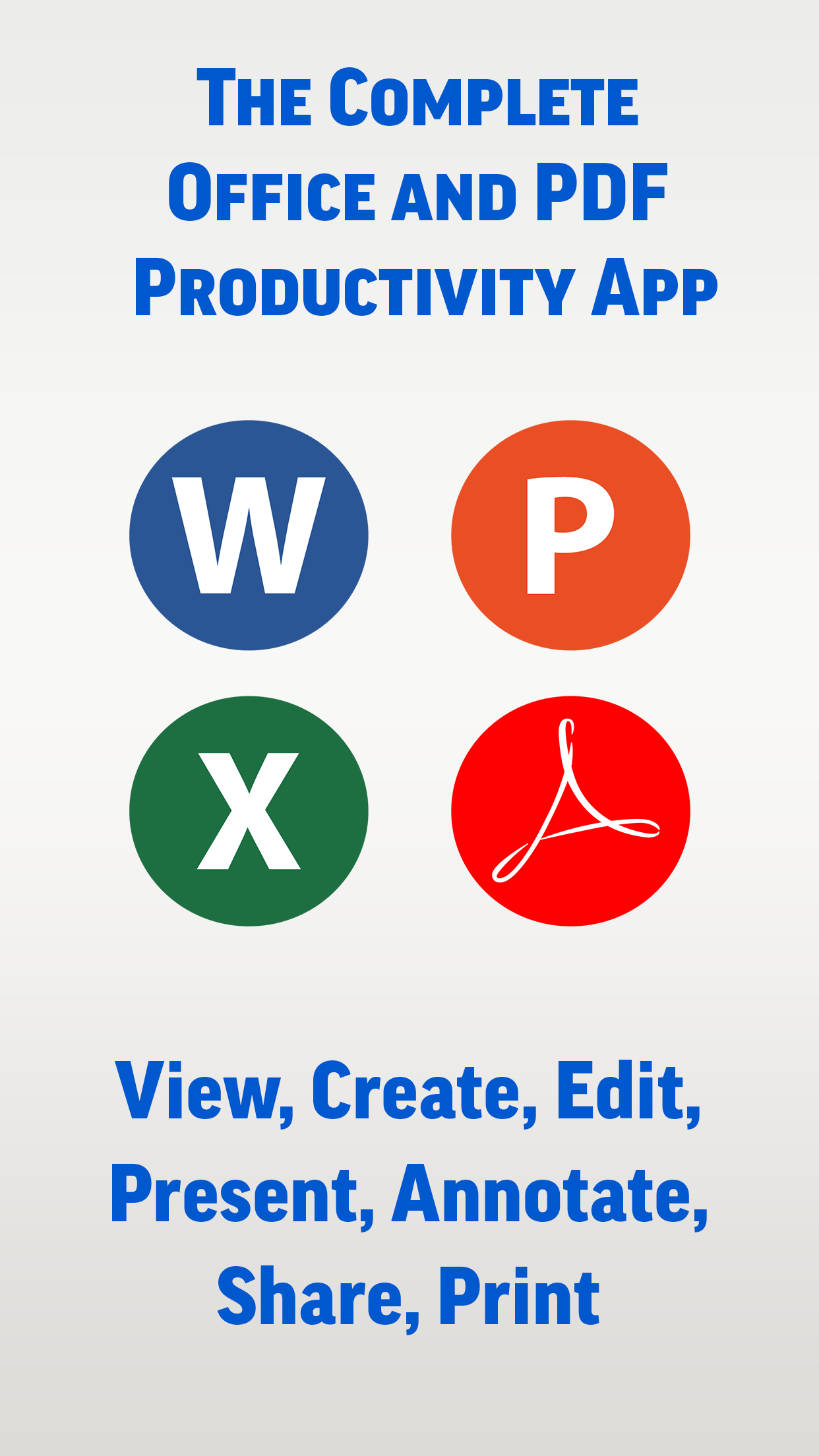 اسکرین شات 1 برنامه SmartOffice - Doc & PDF Editor