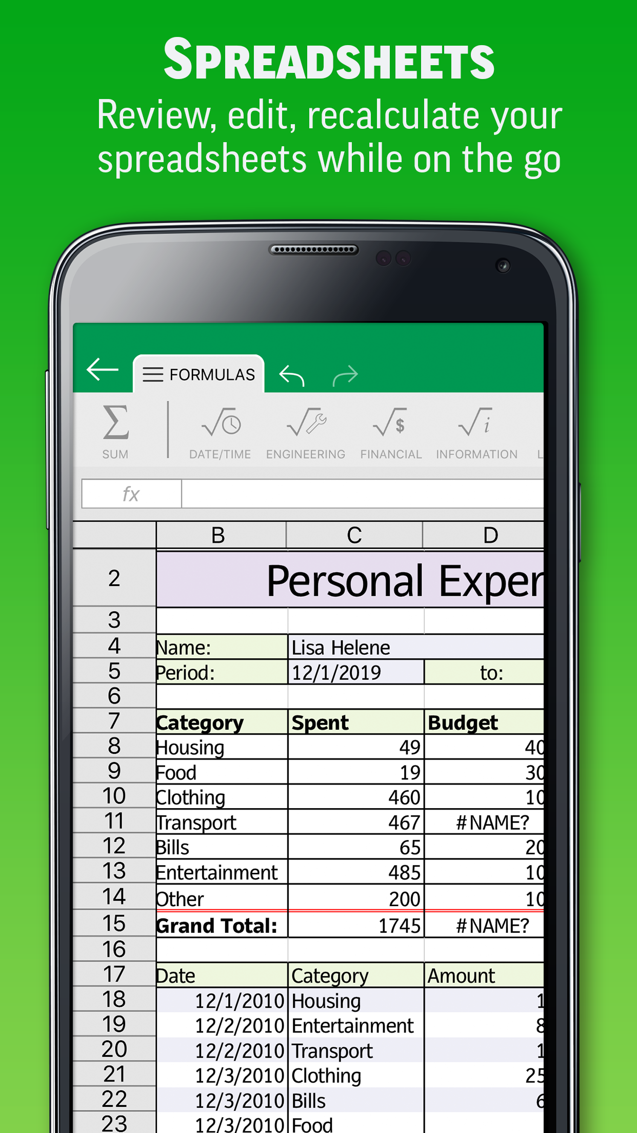 اسکرین شات 4 برنامه Smart Office for BlackBerry