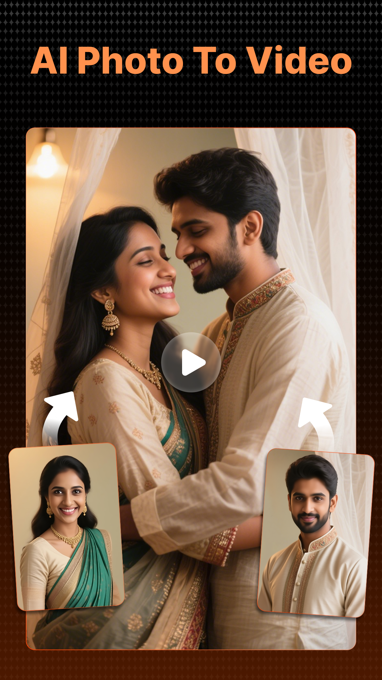 اسکرین شات 1 برنامه Mivi : Music & AI Video Maker