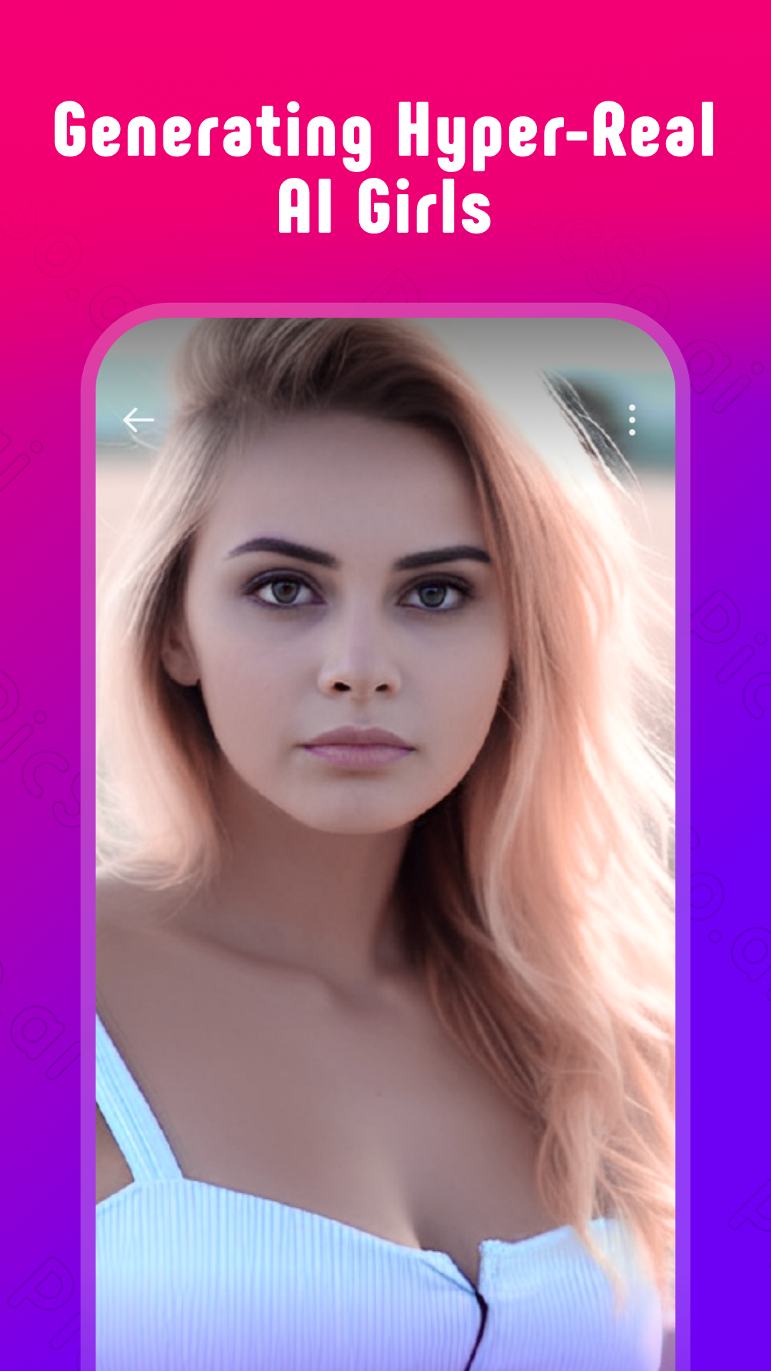 اسکرین شات 4 برنامه PicSo – Customize Your AI Girl
