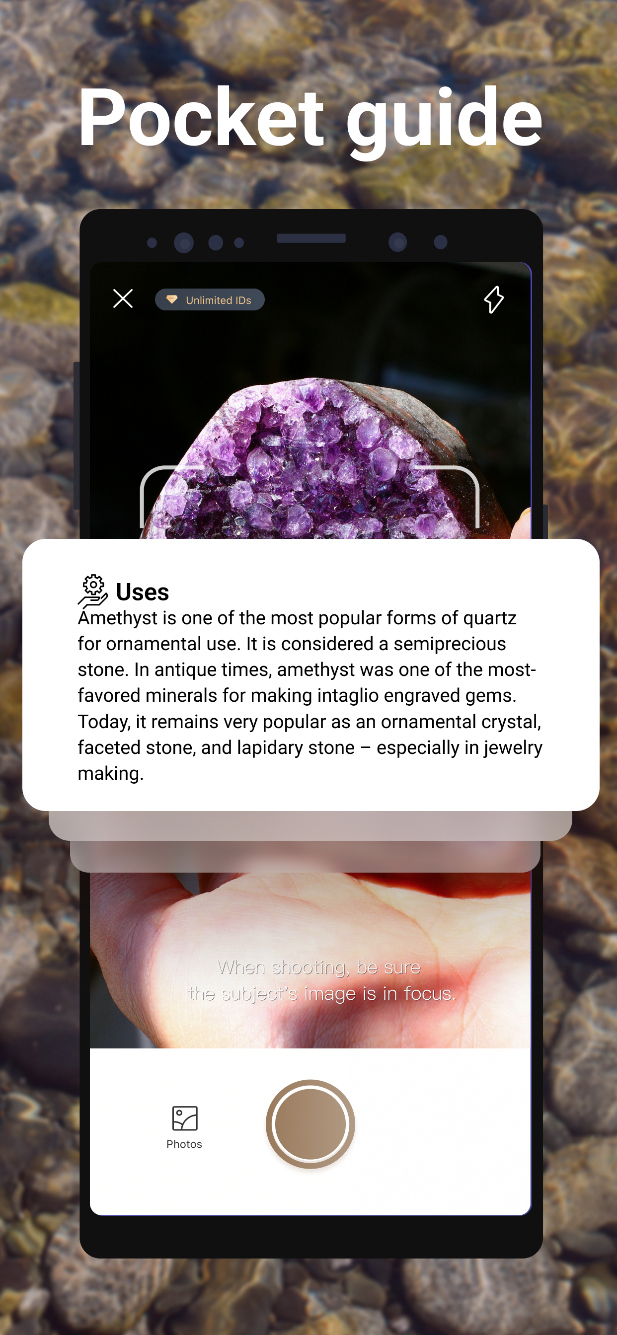 اسکرین شات 7 برنامه Rock Identifier: Stone ID