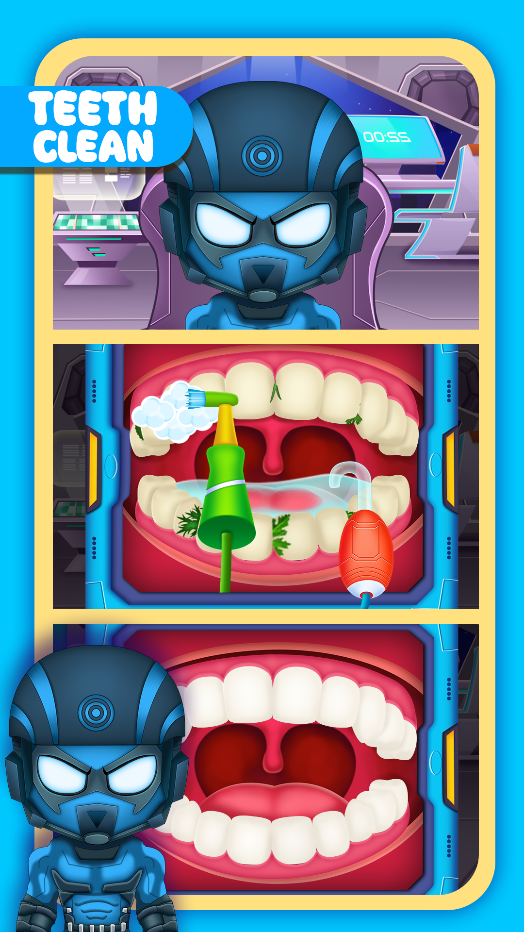اسکرین شات 3 بازی Superhero dentist doctor