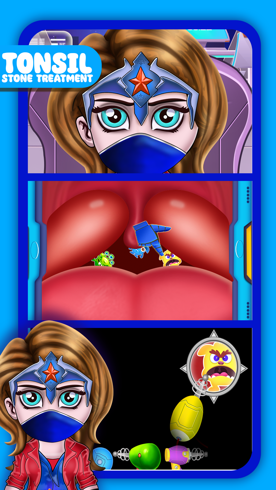 اسکرین شات 2 بازی Superhero dentist doctor