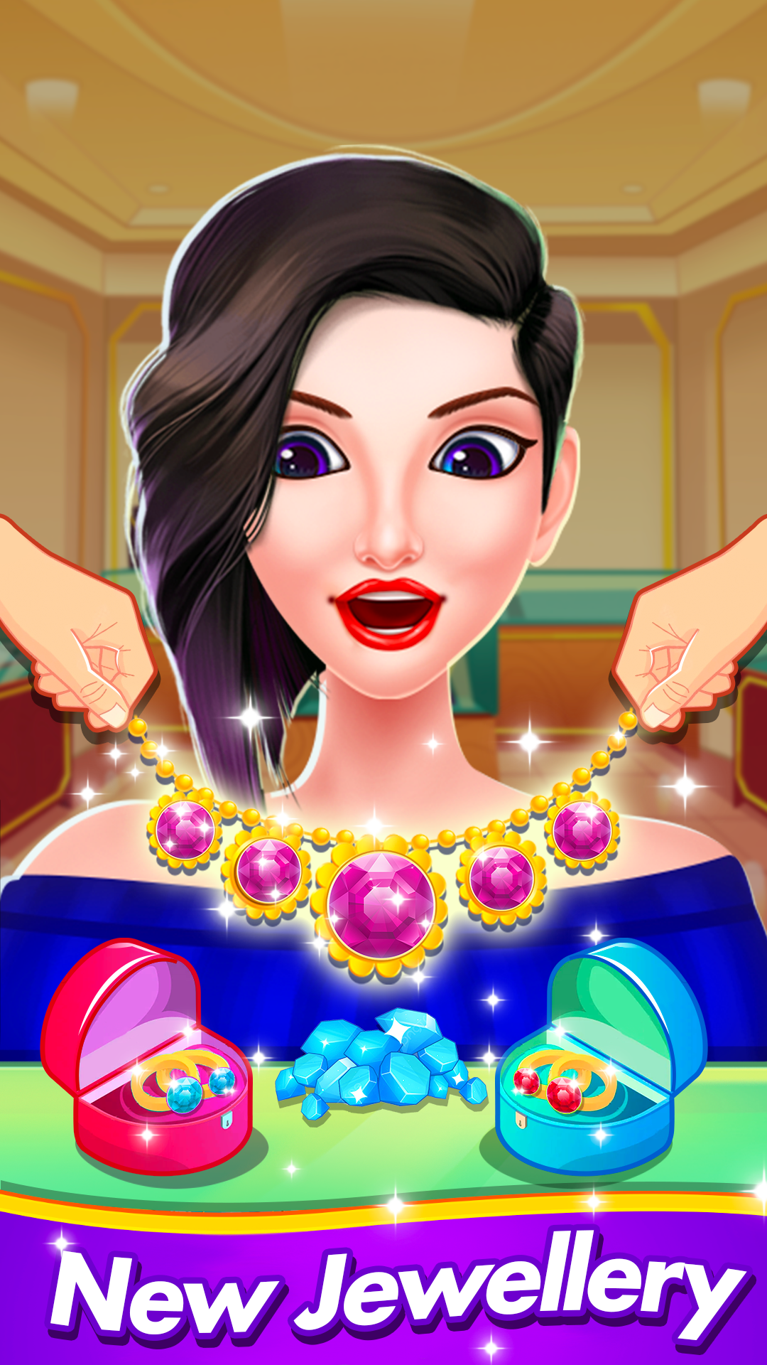 اسکرین شات 1 بازی Girl DIY fashion jewelry maker