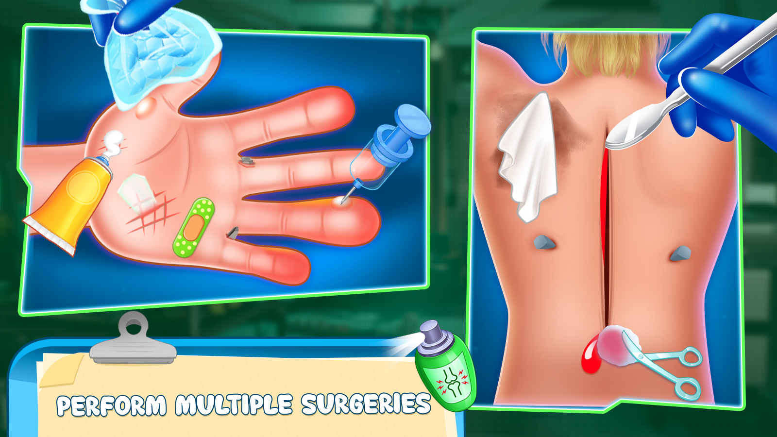 اسکرین شات 4 بازی Nurse hospital game