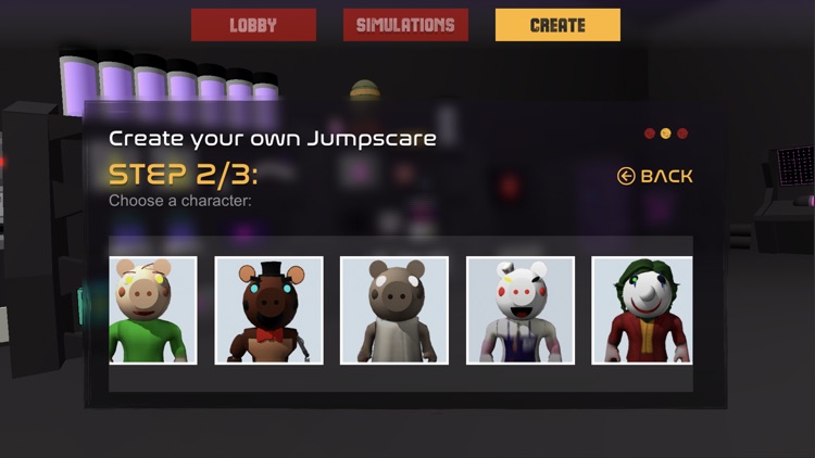 اسکرین شات 3 بازی Piggy 3D Jumpscare Simulator