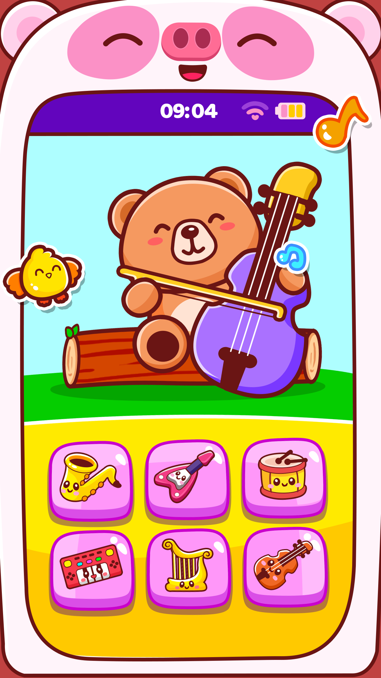 اسکرین شات 6 بازی Baby Phone Fun Baby Games