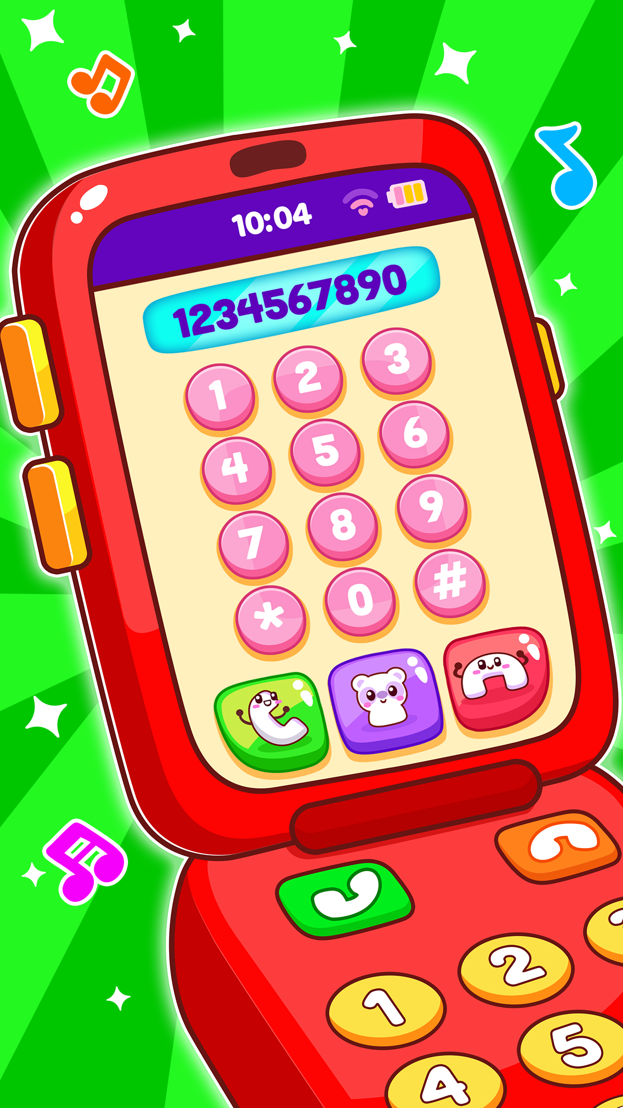 اسکرین شات 7 بازی Baby Phone Fun Baby Games