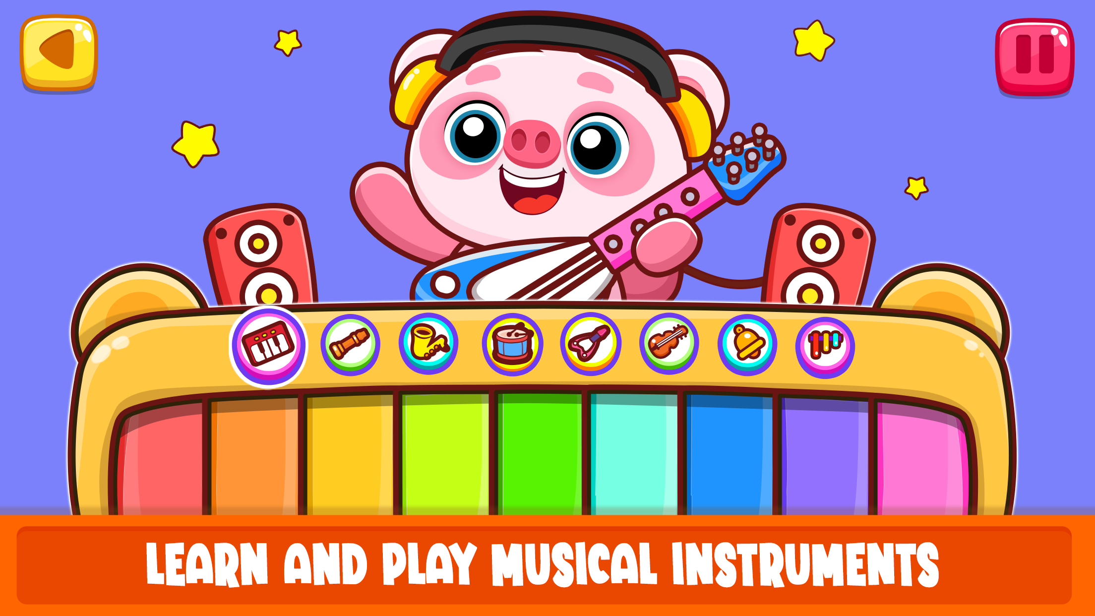 اسکرین شات 6 بازی Piano Kids Toddler Music Games