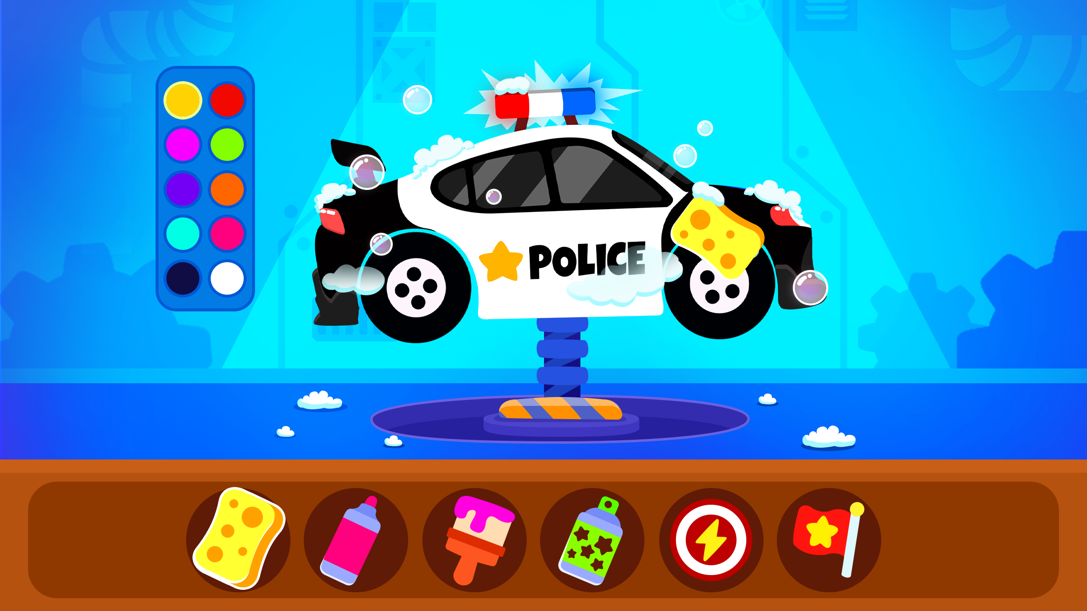 اسکرین شات 4 بازی Car Games For Kids: Toddler
