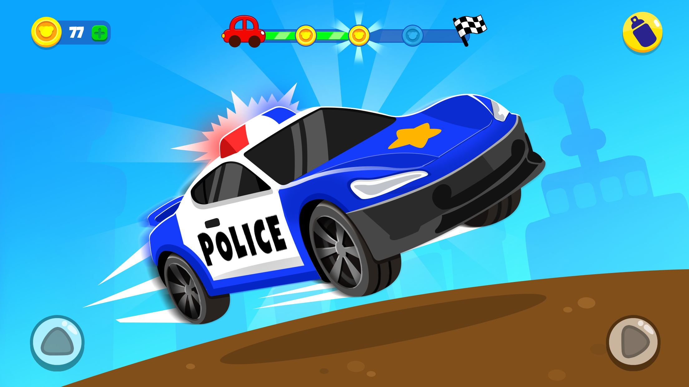 اسکرین شات 1 بازی Car Games For Kids: Toddler